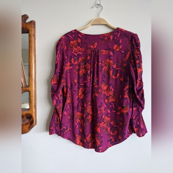COPY - Maeve || Floral V-Neck 3/4 Sleeve - Picture 7 of 7